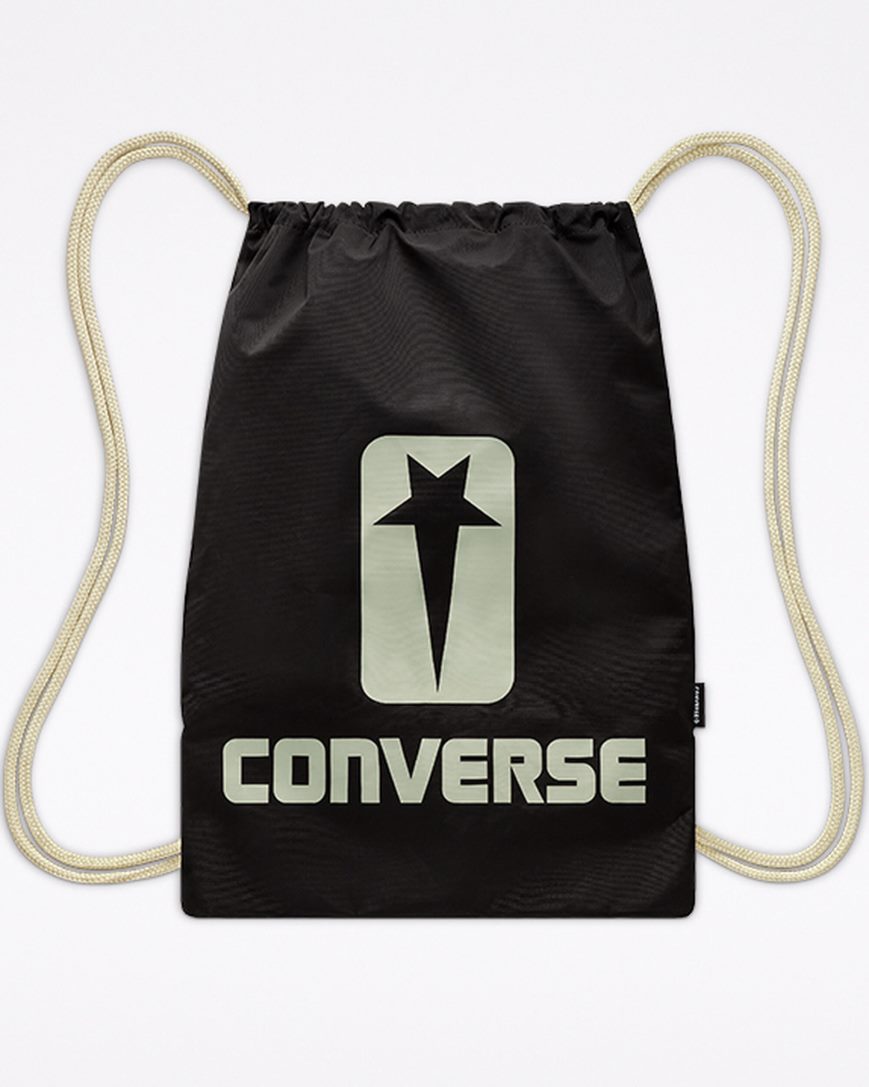 Bolsas Converse x DRKSHDW Drawstring Masculino Pretas | PT D009T1P